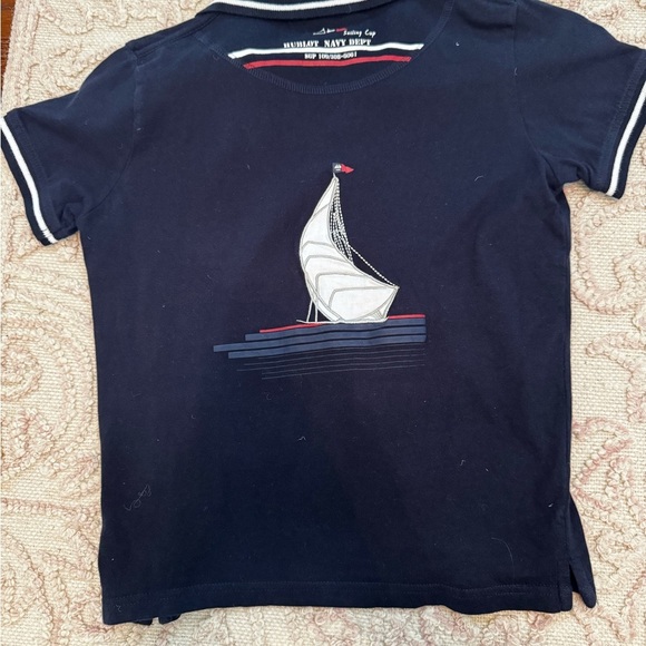 Kids Hublot Navy Polo Shirt size 10 - Picture 3 of 3